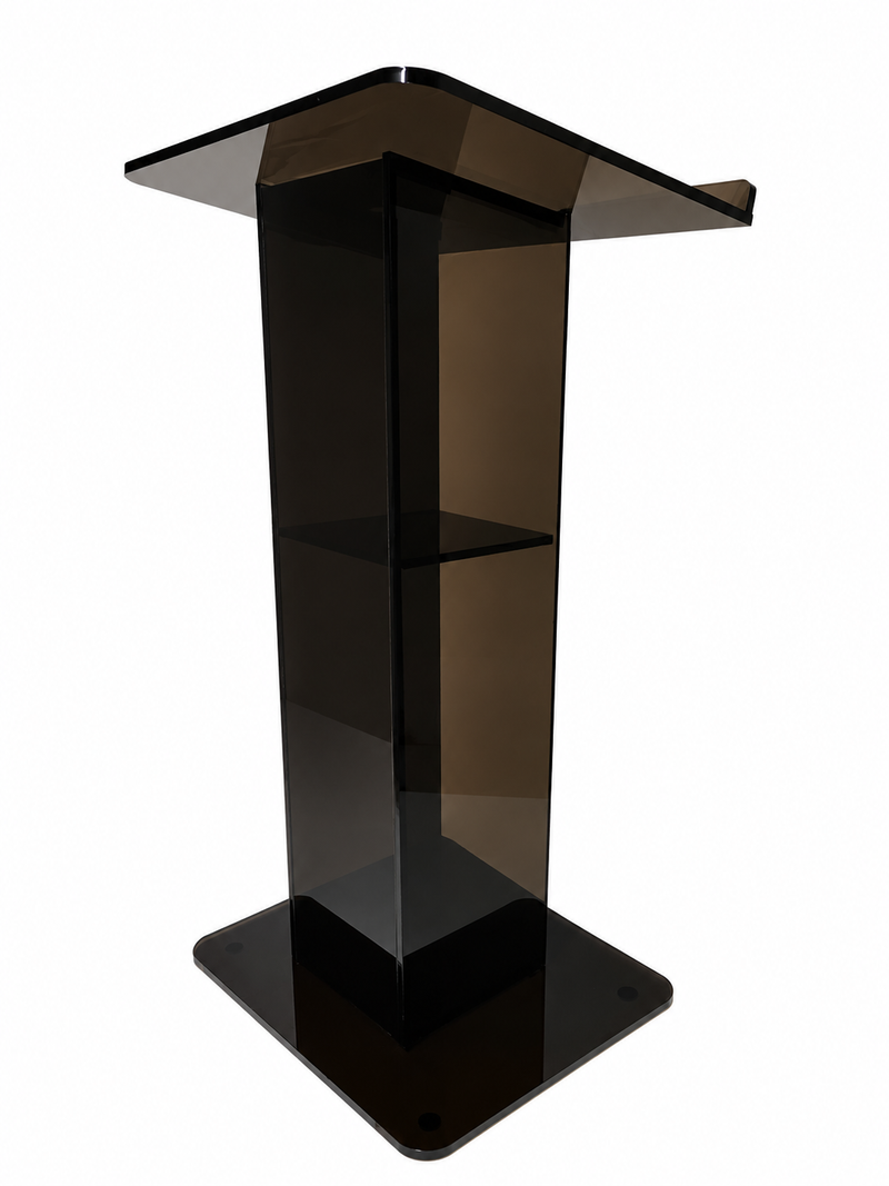 DCF-L3 Smoked Bronze Acrylic Lectern