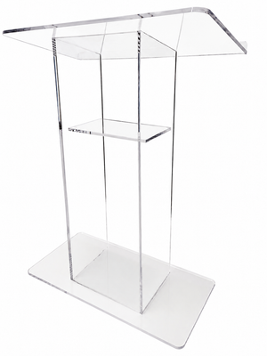 DCF-P4 Clear Acrylic Pulpit