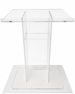 DCF-PD1 Clear Acrylic Podium