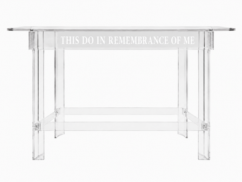 Acrylic Communion & Offering Tables — DCF-CT1 / DCF-OT1